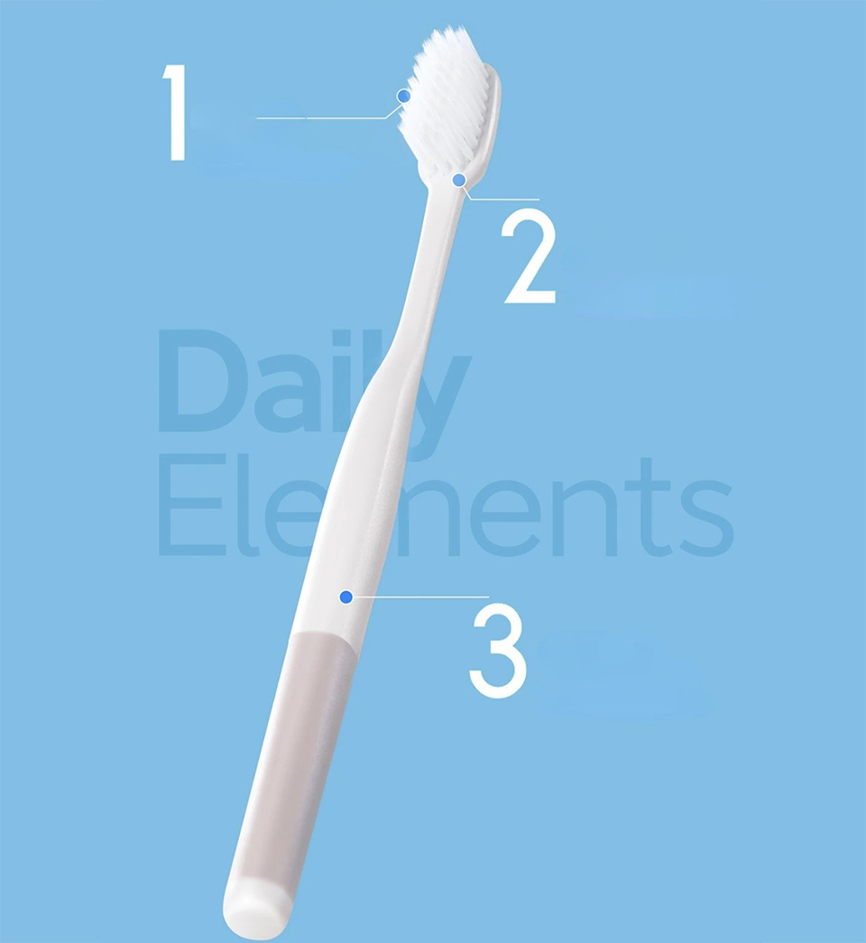 Everyday Elements Set of Antibacterial Toothbrushes 6pcs фото 2