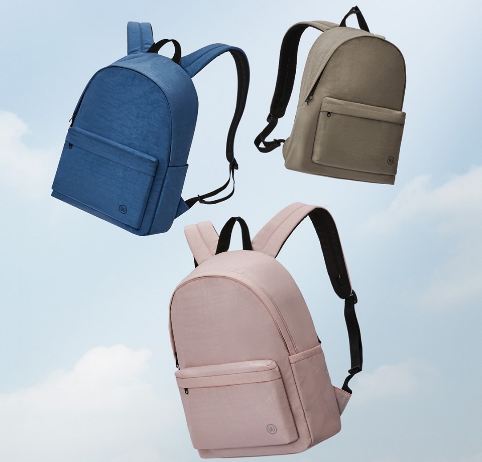 Рюкзак Xiaomi Runmi 90 Ninetygo Youth College Backpack у трьох різних кольорах