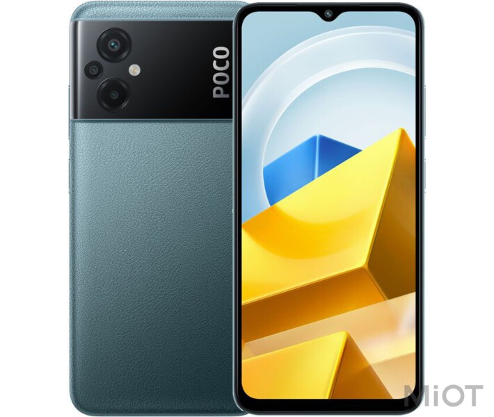 

Смартфон Xiaomi Poco M5 4/128GB Dual Sim Green EU/CE