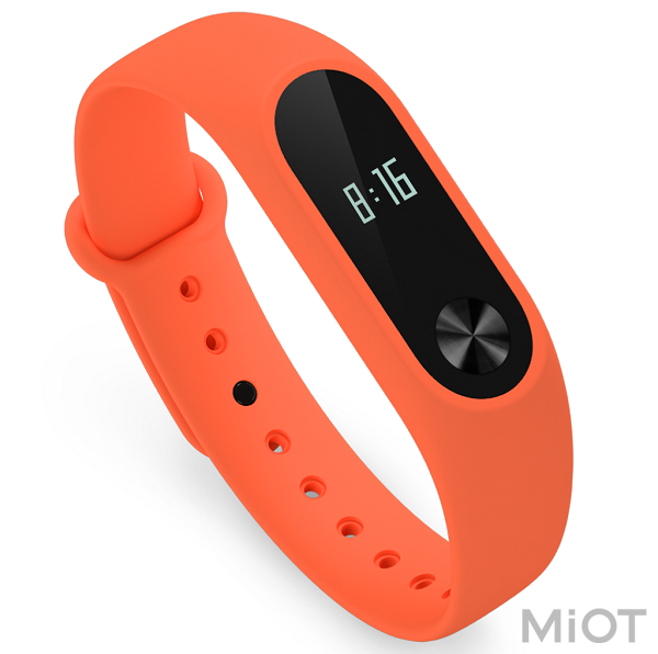 

Ремінець для браслета Xiaomi Mi Band 2 Orange Original