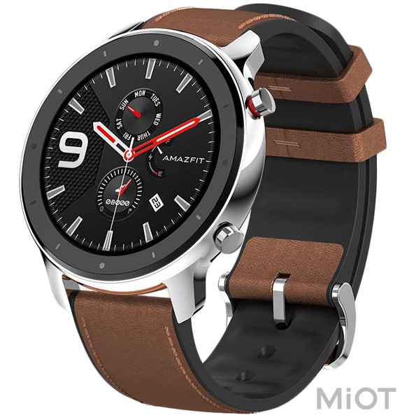 

Розумний годинник Amazfit GTR 47mm Stainless steel (Міжнародна версія) (A1902SS)