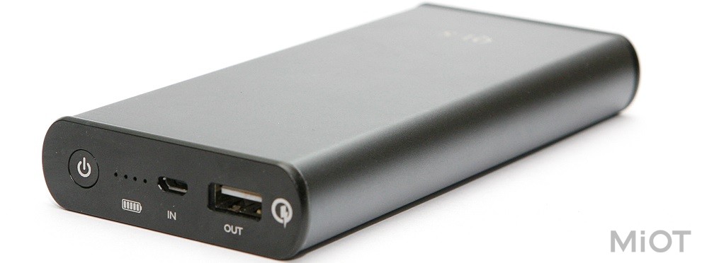 

Зовнішній акумулятор (Power Bank) PowerPlant Q1S Quick-Charge 2.0 10200 mAh (DV00PB0005)