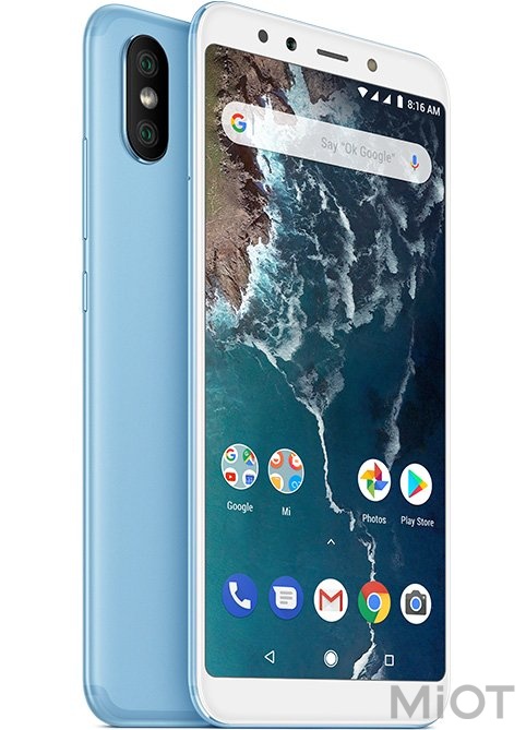 

Смартфон Xiaomi Mi A2 4/64Gb Blue EU/CE