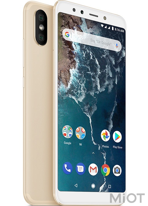 

Смартфон Xiaomi Mi A2Gb 4/64 Gold EU/CE