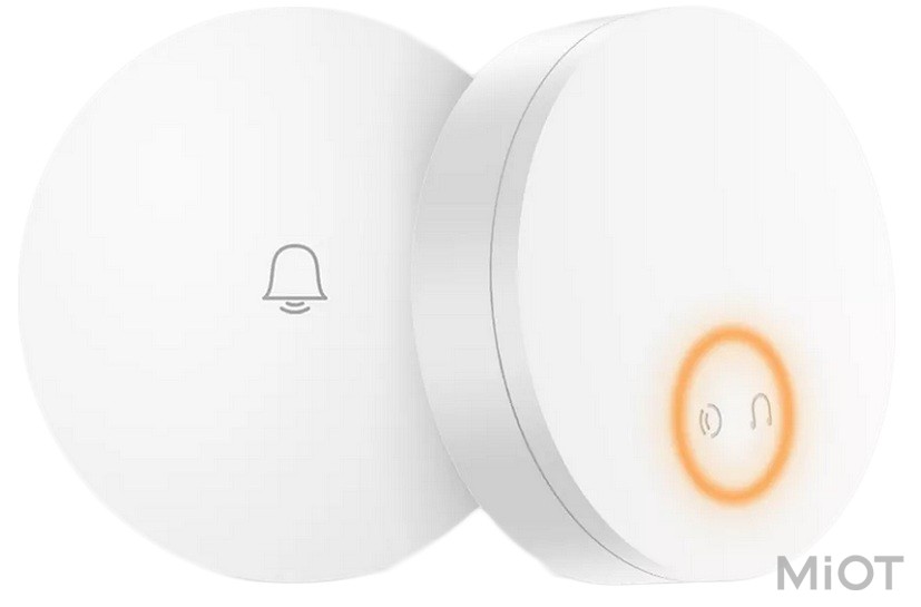 

Бездротовий дверний дзвінок Xiaomi Linptech Wireless Doorbell White (G6L-SW)