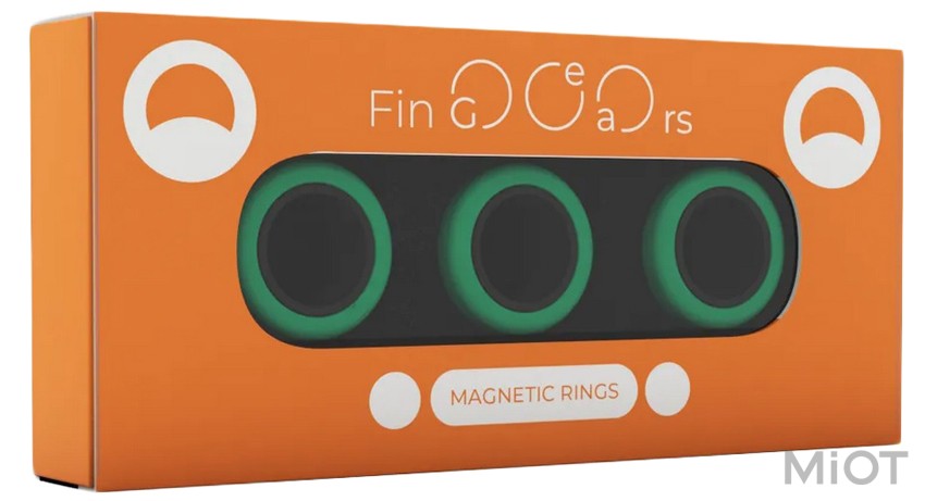 

Магнітні кільця FinGears Magnetic Rings Sets Size M Green-Black (FG380MGRBLK)