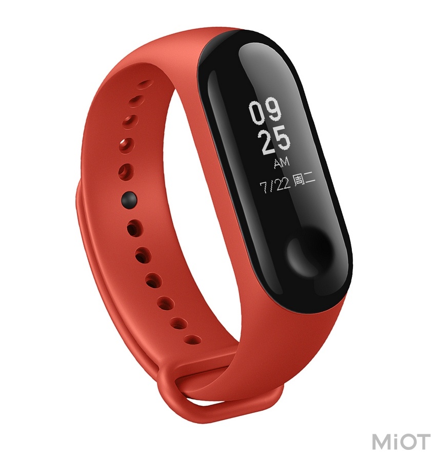 

Ремінець для Xiaomi Mi Band 3/4 Red Original