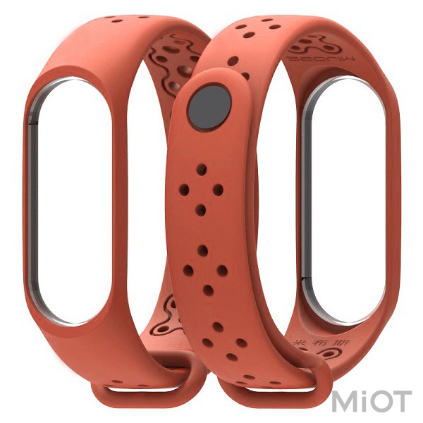 

Ремінець для Xiaomi Mi Band 3/4 Sport strap Orange