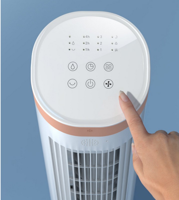 Кліматичний комплекс Xiaomi Jipin Smart Tower Fan 3 в 1 (+ 8 хладагентов) на малюнкі №9