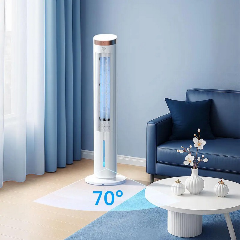 Кліматичний комплекс Xiaomi Jipin Smart Tower Fan 3 в 1 (+ 8 хладагентов) на малюнкі №6