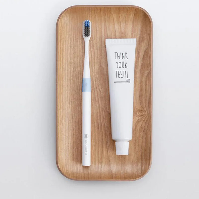 Комплект зубних щіток Xiaomi Dr.BEI Bass Toothbrush 4+1 (4 щітки +1 футляр) NUN4006RT на малюнкі №2