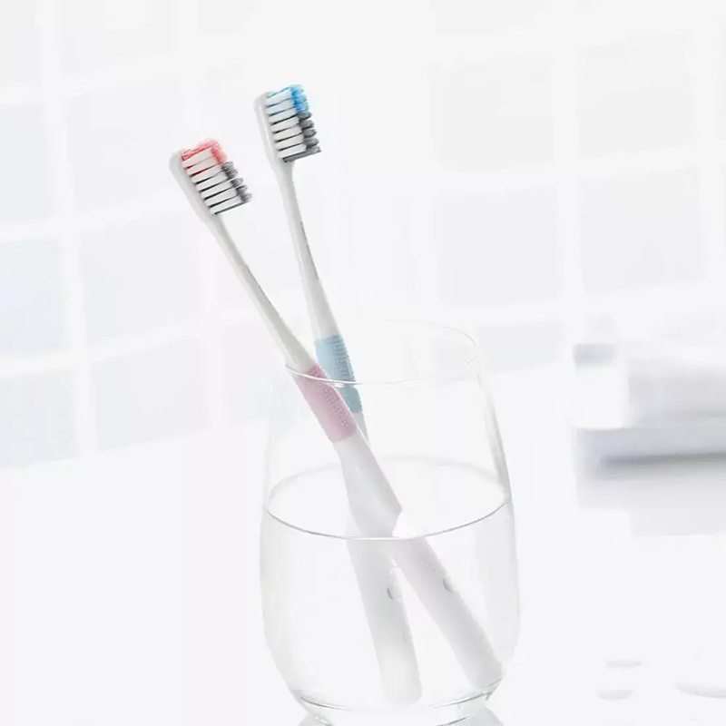 Комплект зубних щіток Xiaomi Dr.BEI Bass Toothbrush 4+1 (4 щітки +1 футляр) NUN4006RT на малюнкі №9