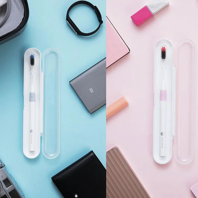 Комплект зубних щіток Xiaomi Dr.BEI Bass Toothbrush 4+1 (4 щітки +1 футляр) NUN4006RT на малюнкі №5