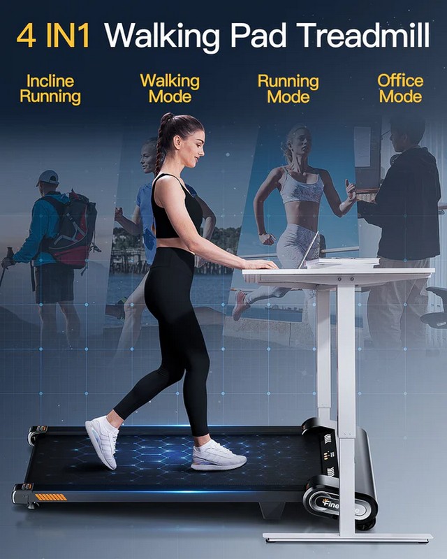 Бігова доріжка AKLUER H1 Auto Incline Walking Pad Treadmill на малюнкі №7