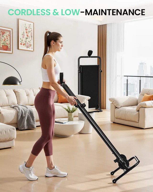 Бігова доріжка AKLUER RJ-401 non-motorized Treadmill на малюнкі №4