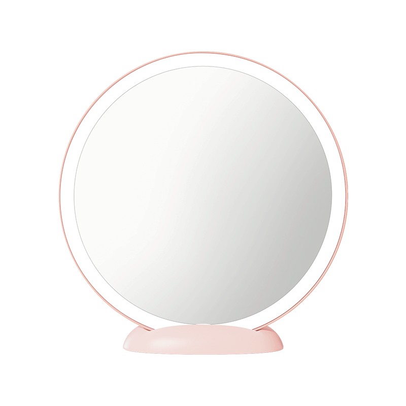 Дзеркало для макіяжу Xiaomi Jordan Judy Large LED Counter Top Dressing Mirror (NV534) Pink на малюнкі №1