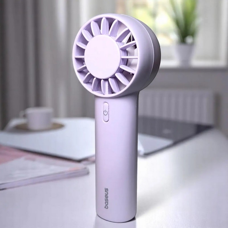 Портативний вентилятор Xiaomi Baseus GoTrip-DT1 Nebula Purple на малюнкі №7
