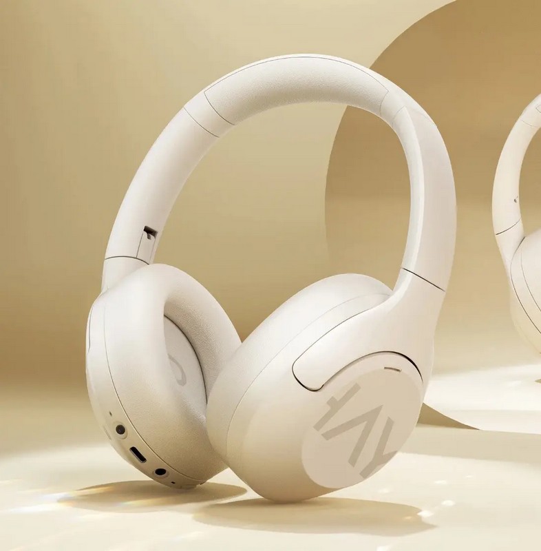 Бездротові навушники XIAOMI Haylou Over-ear headphones White (S30 Pro) на малюнкі №7