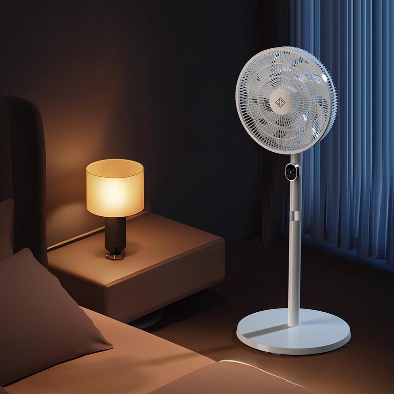 Підлоговий вентилятор Xiaomi Jipin Smart Fan Touch Edition з пультом на малюнкі №5