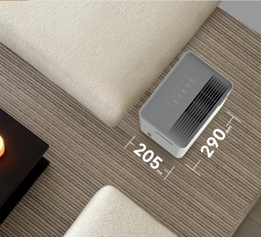 Осушувач повітря Xiaomi NWT Smart Dehumidifier 20L White на малюнкі №8