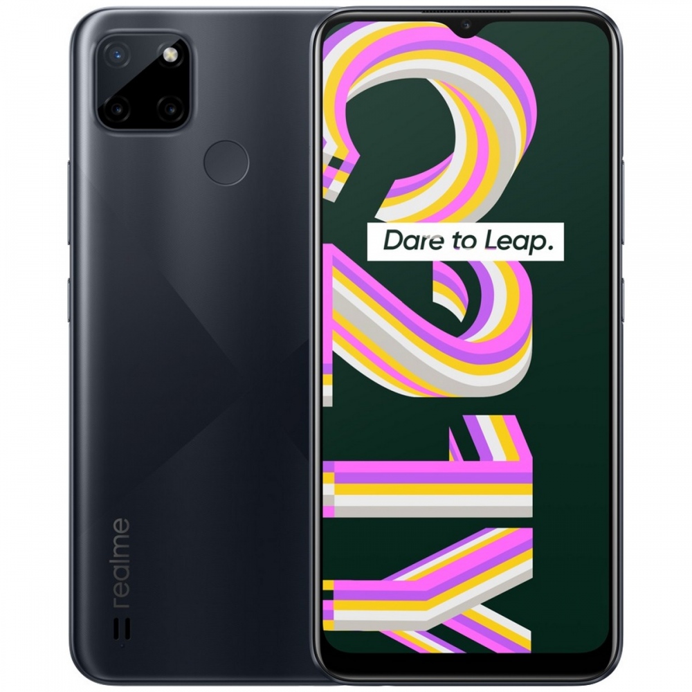 

Смартфон Realme C21Y 3/32GB Dual Sim Black EU/CE