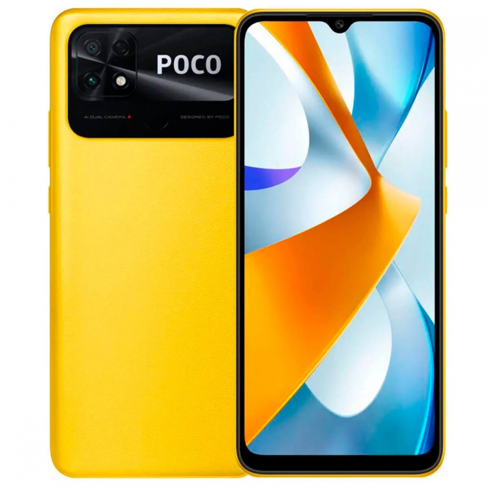 

Смартфон Xiaomi Poco C40 4/64GB Dual Sim Poco Yellow EU/CE