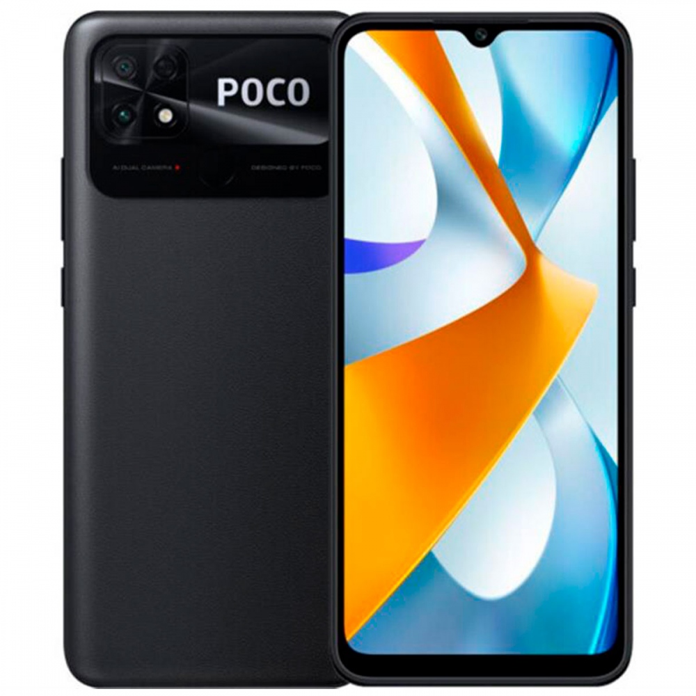 

Смартфон Xiaomi Poco C40 4/64GB Dual Sim Power Black EU/CE