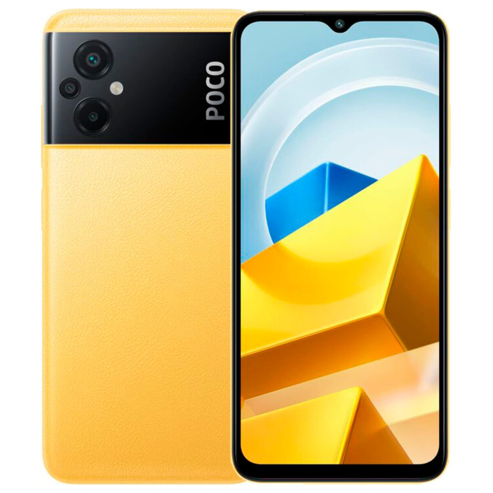 

Смартфон Xiaomi Poco M5 4/128GB Dual Sim Yellow EU/CE