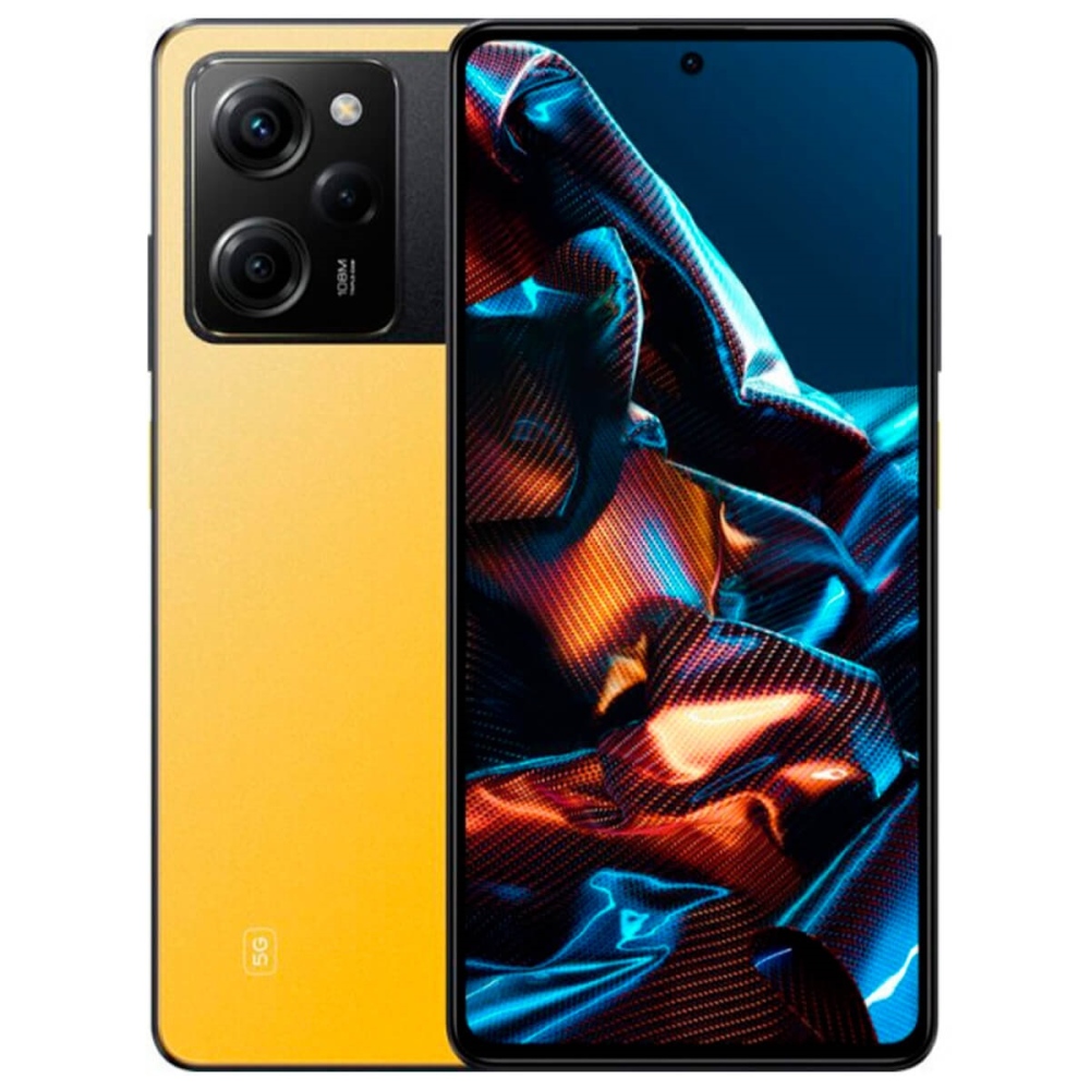 

Смартфон Xiaomi Poco X5 Pro 5G 6/128GB Dual Sim Yellow EU/CE