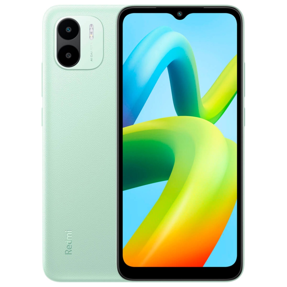 

Смартфон Xiaomi Redmi A1 Plus 2/32GB Dual Sim Green EU/CE