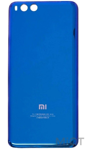 Задня частина для Mi Note 3 Blue