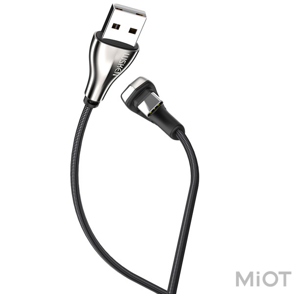 

Кабель Xiaomi Wsken Diamond USB-Type-C 1,2m Black (WDTC-01)