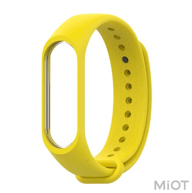 

Ремінець для Xiaomi Mi Band 3/4 Yellow