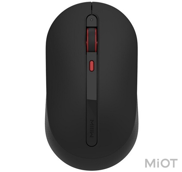 

Мишка бездротова Xiaomi MiiiW Wireless Mute Mouse Black MWMM01