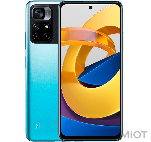 

Смартфон Xiaomi Poco M4 Pro 5G 4/64GB Cool Blue EU/CE