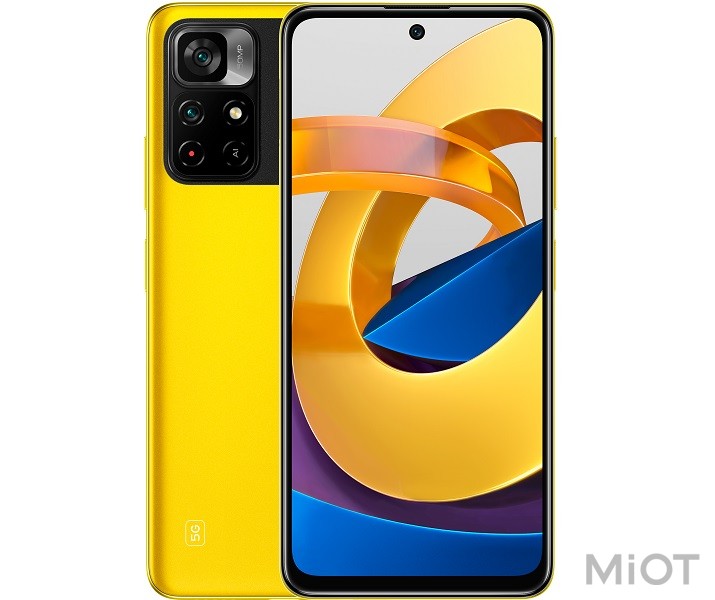 

Смартфон Xiaomi Poco M4 Pro 5G 4/64GB Poco Yellow EU/CE