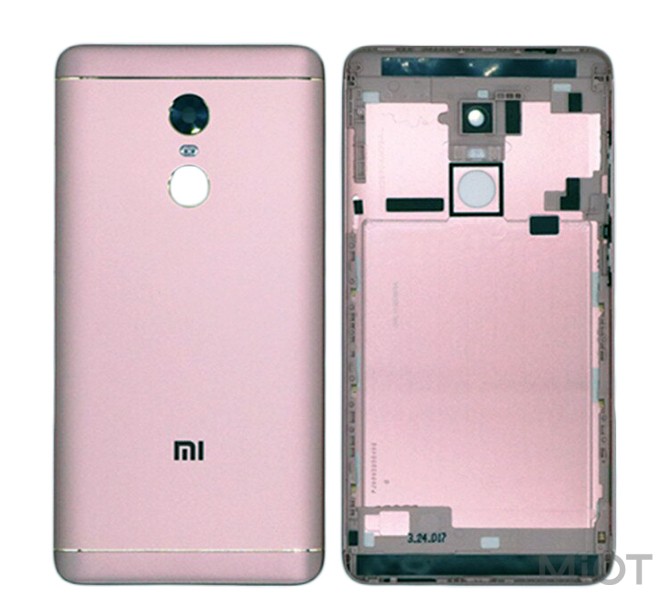 Задня частина для смартфонів Xiaomi Redmi Note 4X Pink