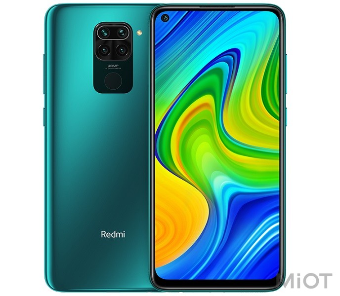 

Смартфон Xiaomi Redmi Note 9 4/128GB Forest Green EU/CE