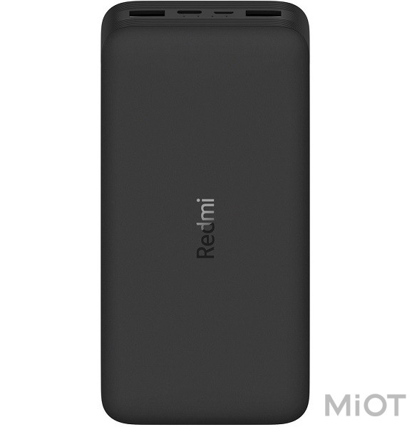 Універсальна батарея Xiaomi Redmi Power Bank Fast Charge 20000 mAh 18W 2xUSB-A/1хUSB/1xMicro-USB (PB200LZM) Black (VXN4304GL)