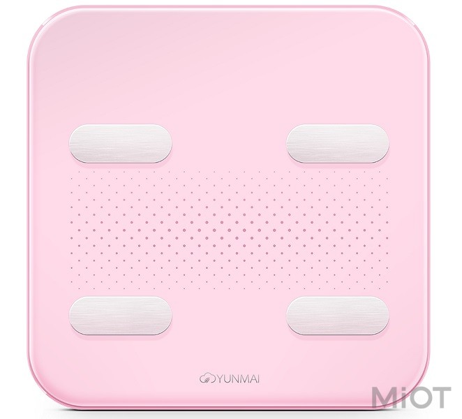 Розумні ваги Xiaomi YUNMAI S Smart Scale Pink (M1805CH-PNK)