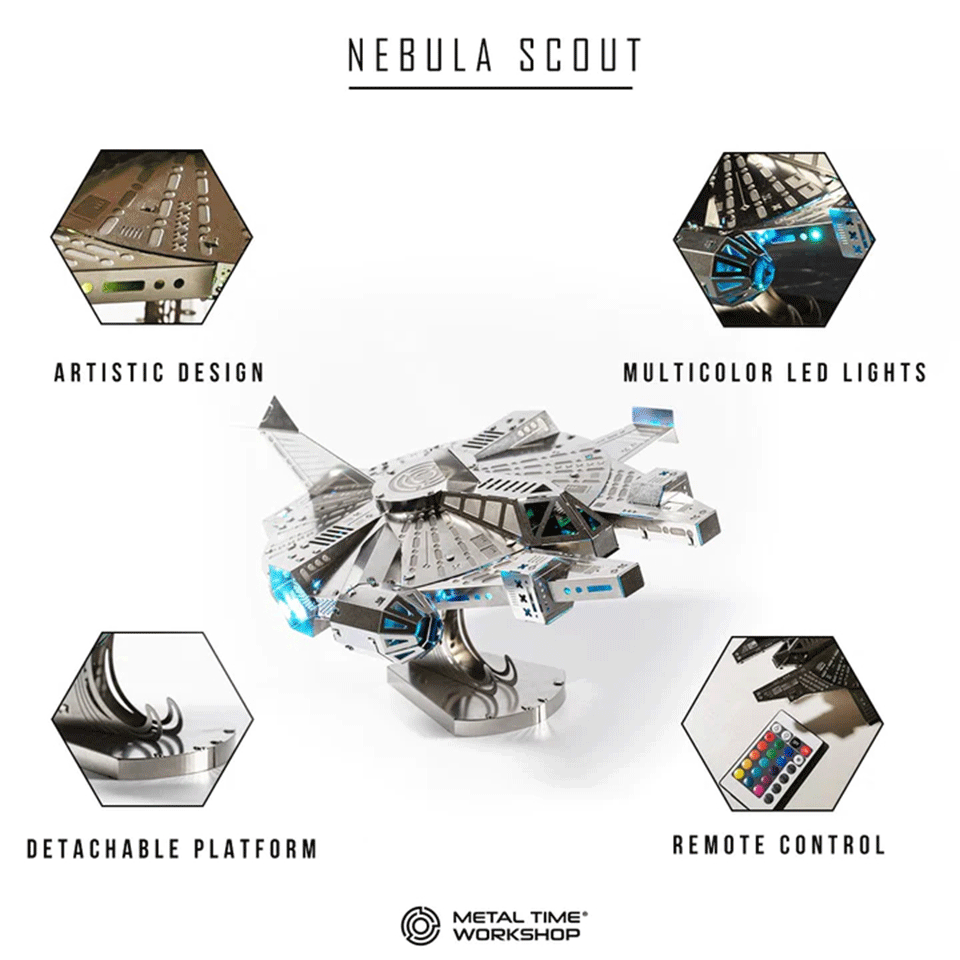 Metal Time Nebula Scout Spaceship MT098 характеристики