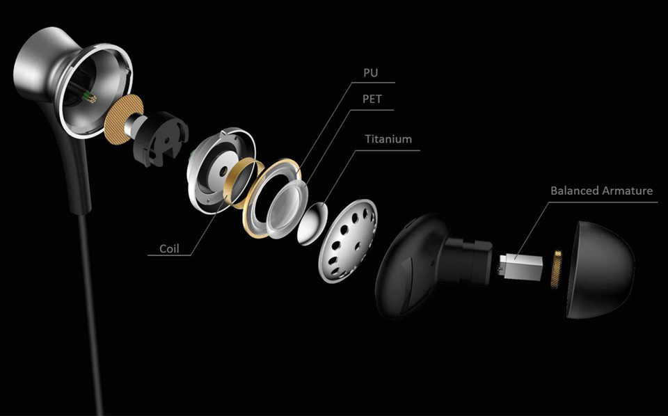 Навушники 1MORE Dual Driver ANC Lightning In-Ear Headphones пристрій розроблений таким чином