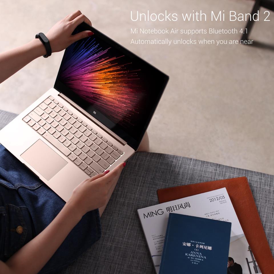 Ноутбук Xiaomi Mi Notebook Air с диагональю 13.3 дюймов