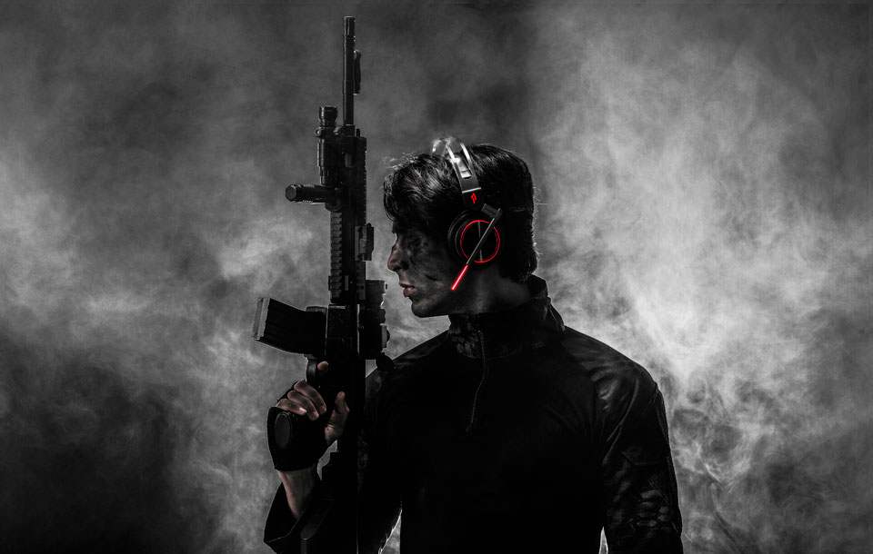 1MORE Spearhead VRX Gaming Headphones навушники для геймерів