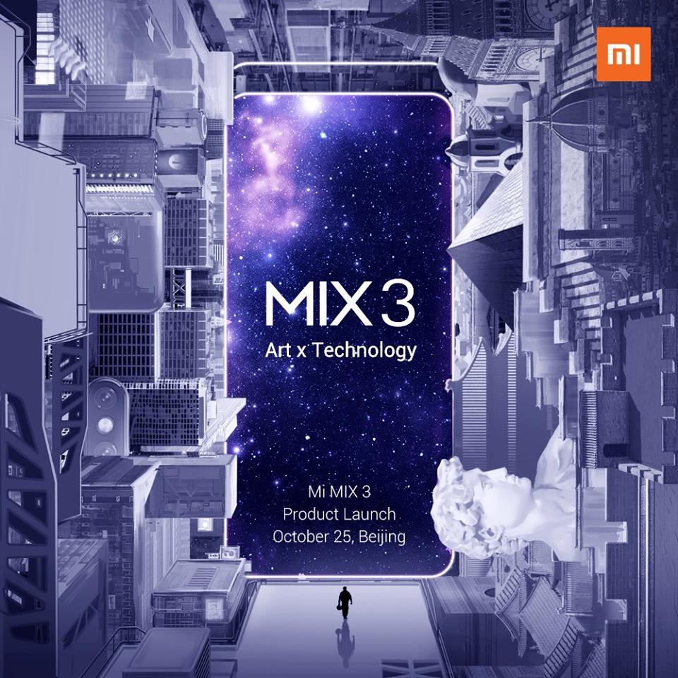 Mi Mix 3 амбициозный