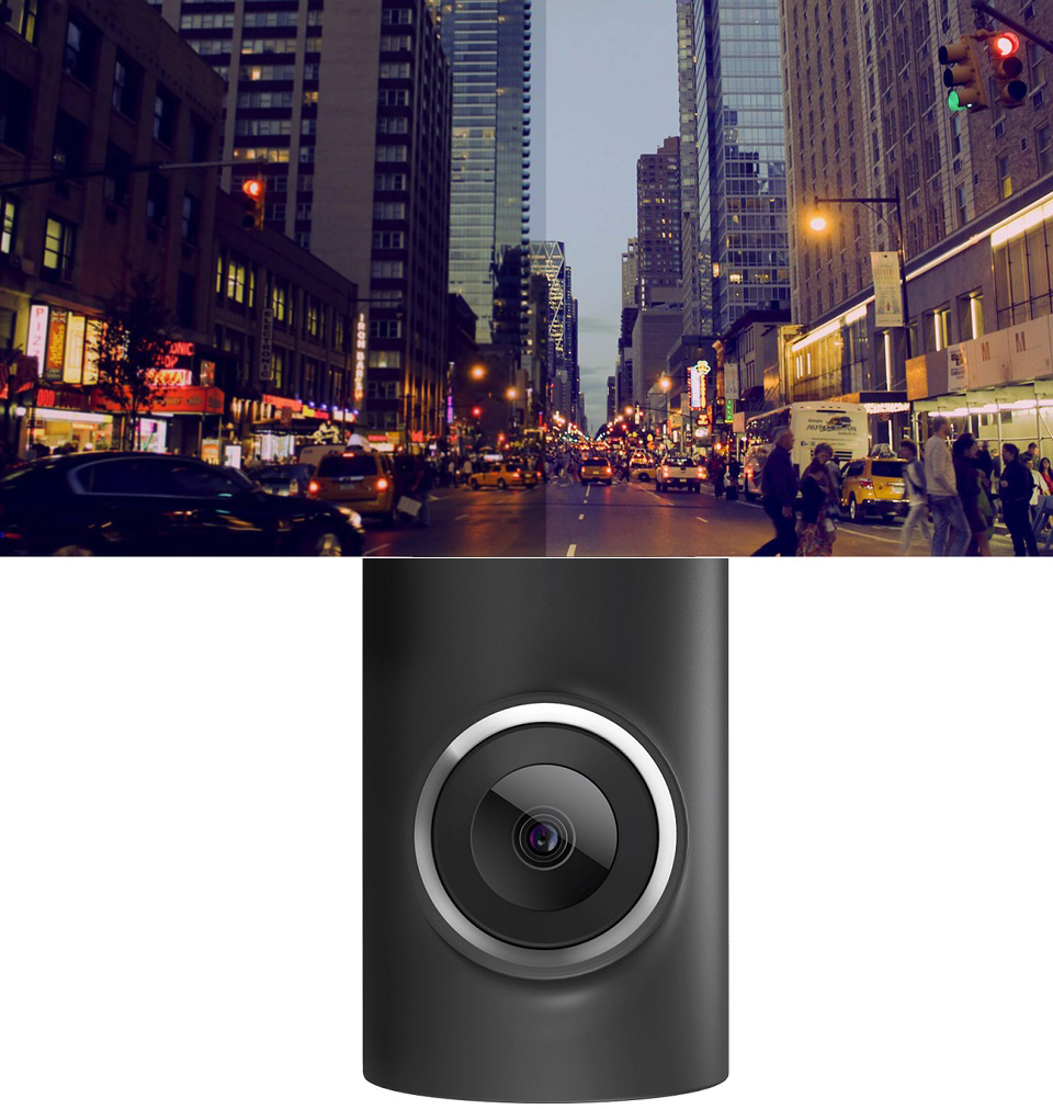 Відеореєстратор 70Mai Smart Dash Cam зйомка в нічний час