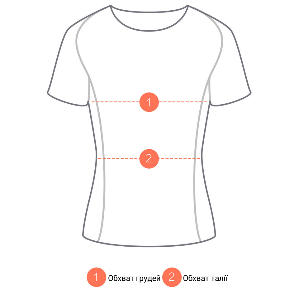 Футболка AMAZFIT Sport quick-drying T-shirt Mens обхват грудей і талії