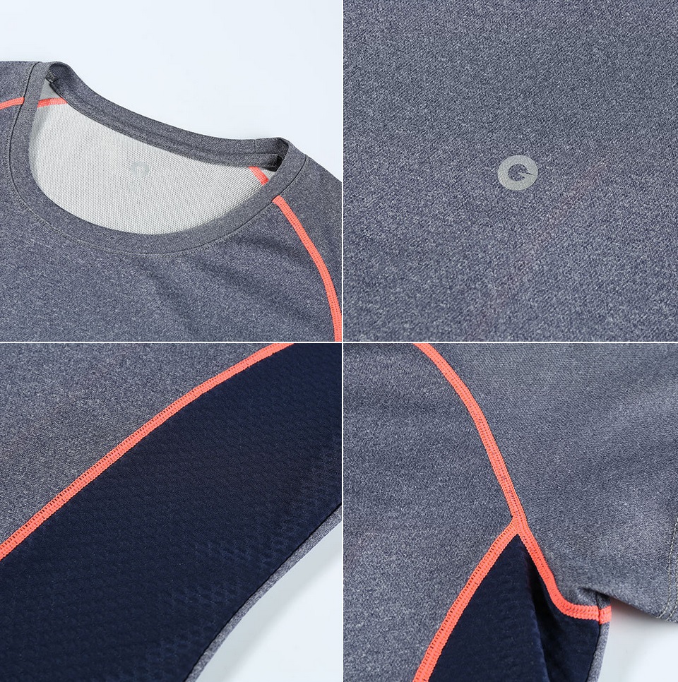 Футболка AMAZFIT Sport quick-drying T-shirt Mens лінії і шви