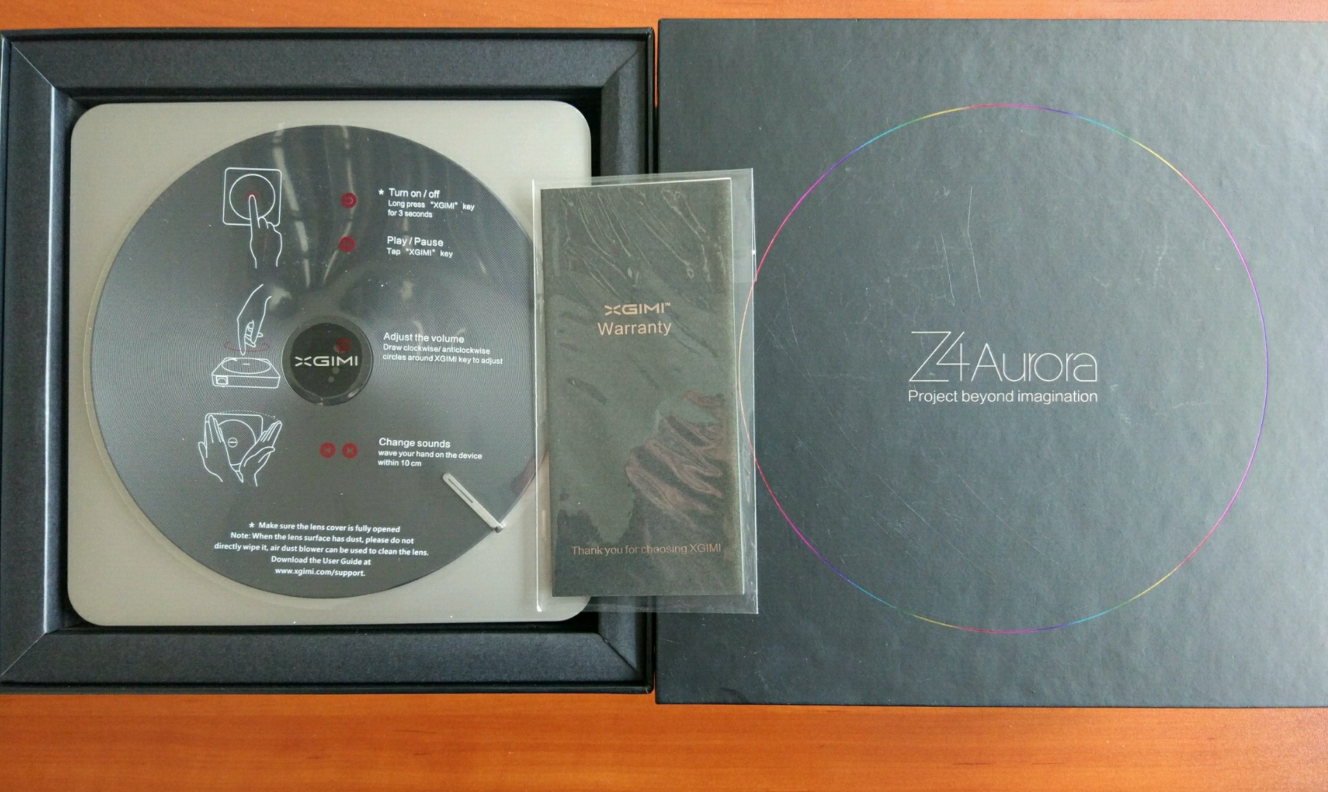 XGiMi Z4 Aurora упаковка