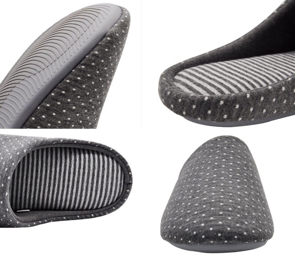 Тапочки кімнатні Bu-Ye Cotton Home slippers елементи дизайну